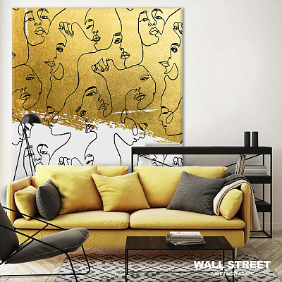 Картины GOLD SET 06, Волборды, Wall street Картины GOLD SET 06, Волборды, Wall street